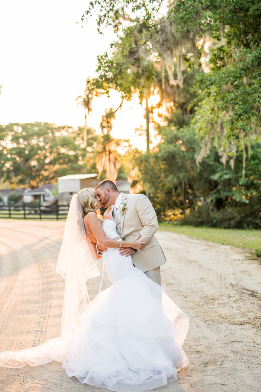 A Gold Rustic Glam Florida Wedding via TheELD.com