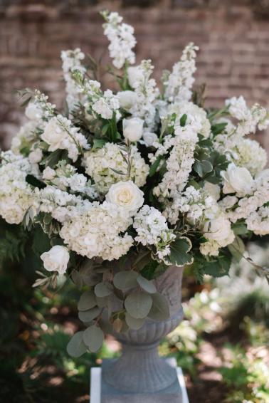 A Classic & Charming Lavender & Grey Charleston Wedding via TheELD.com
