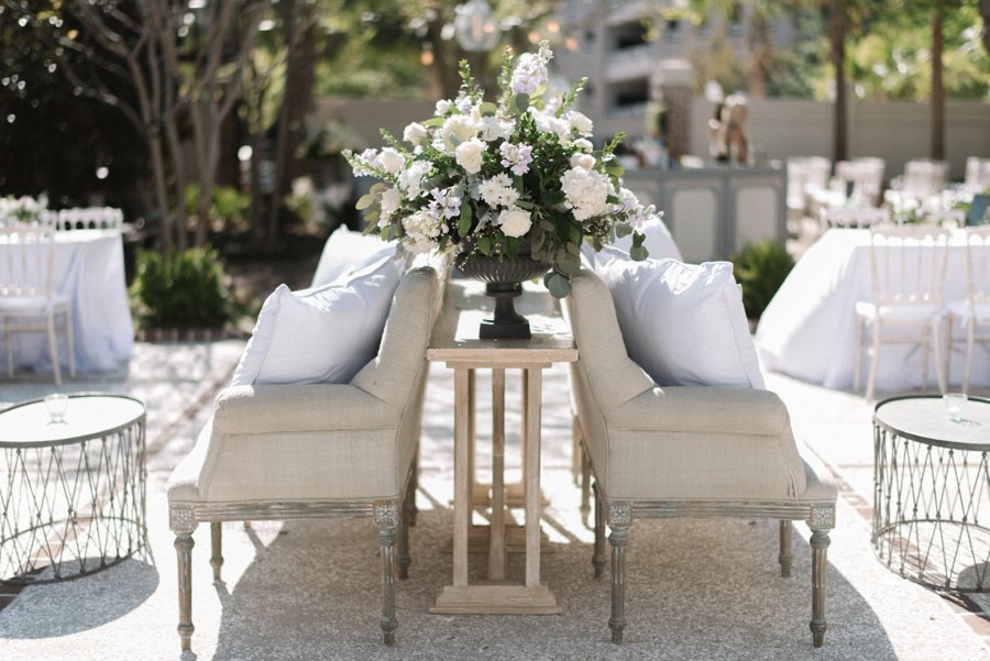 A Classic & Charming Lavender & Grey Charleston Wedding via TheELD.com