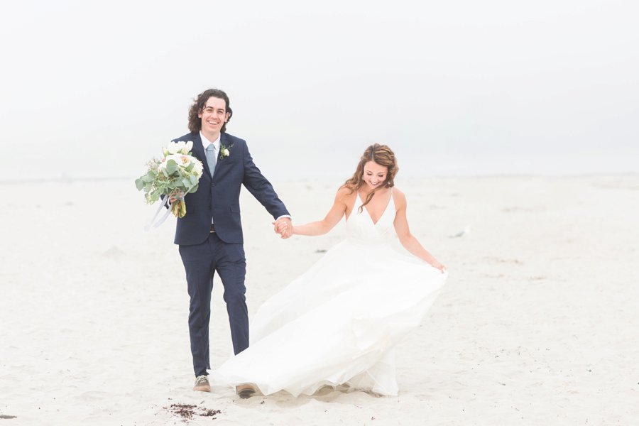 Soft Blue Coastal Maine Wedding Ideas via TheELD.com