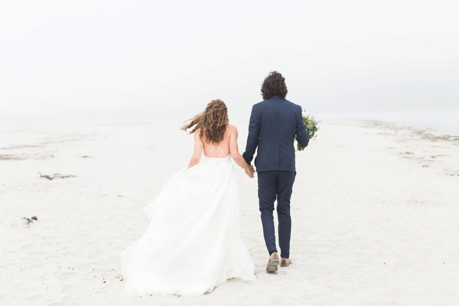 Soft Blue Coastal Maine Wedding Ideas via TheELD.com