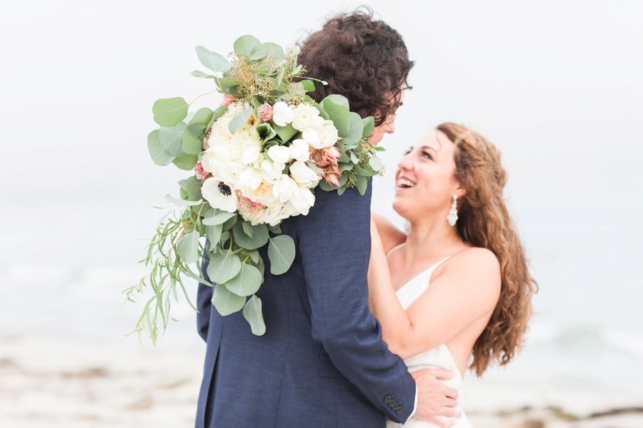 Soft Blue Coastal Maine Wedding Ideas via TheELD.com