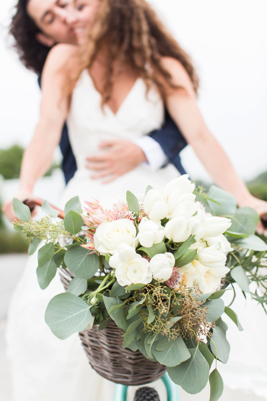 Soft Blue Coastal Maine Wedding Ideas via TheELD.com