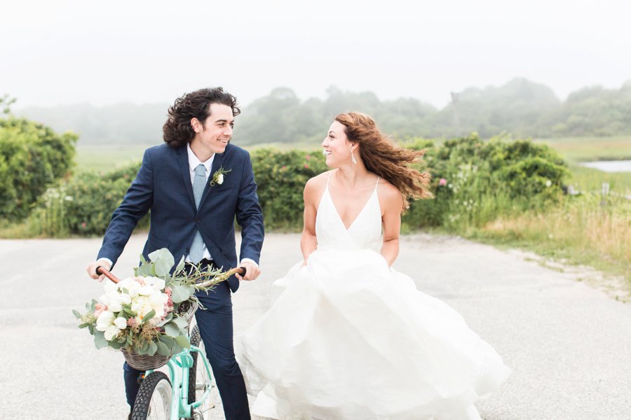 Soft Blue Coastal Maine Wedding Ideas via TheELD.com