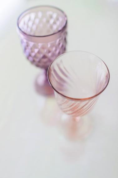 Modern Pink & Purple Iridescent Wedding Ideas via TheELD.com