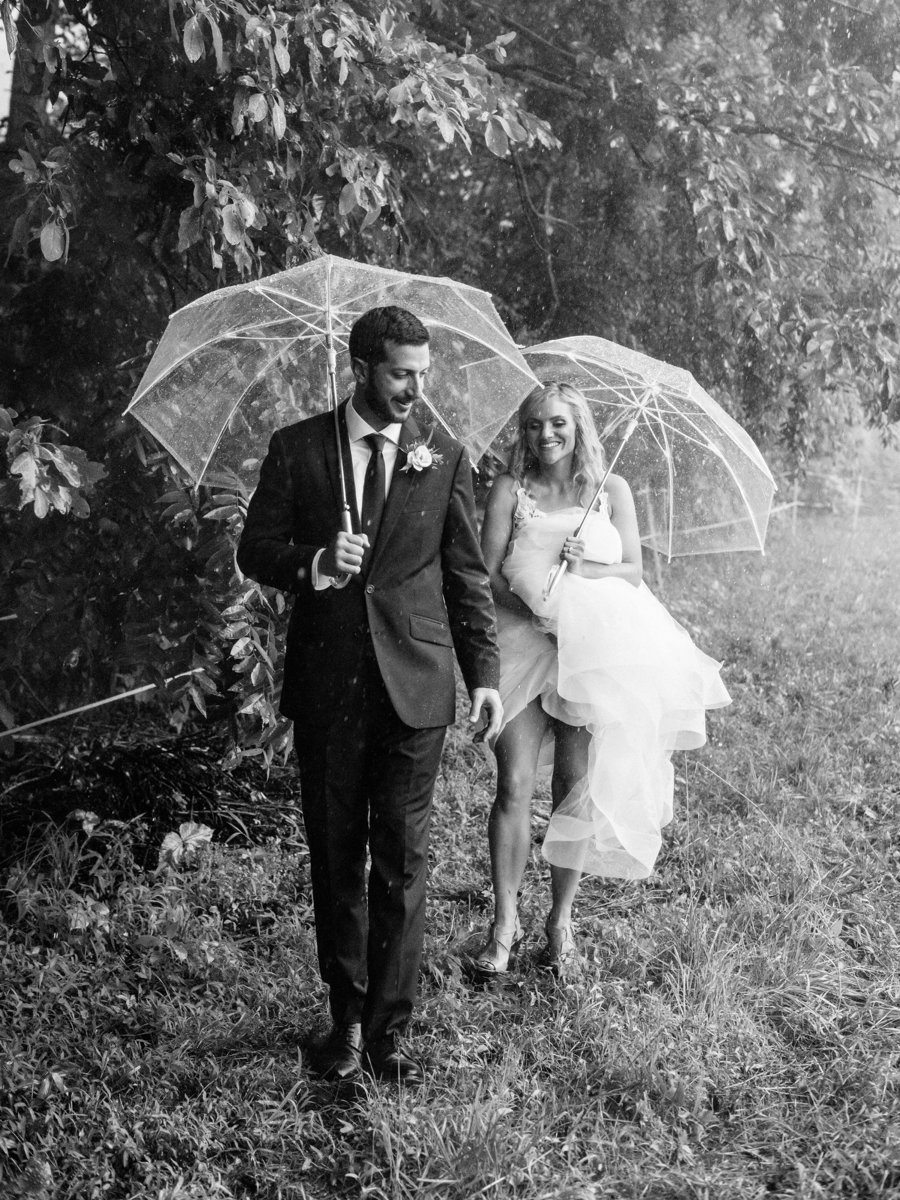 A Romantic Rustic White, Blush, & Blue Asheville Wedding via TheELD.com