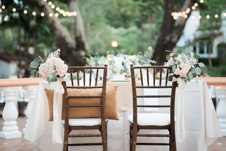 An Elegant Rustic Blush & White California Wedding via TheELD.com