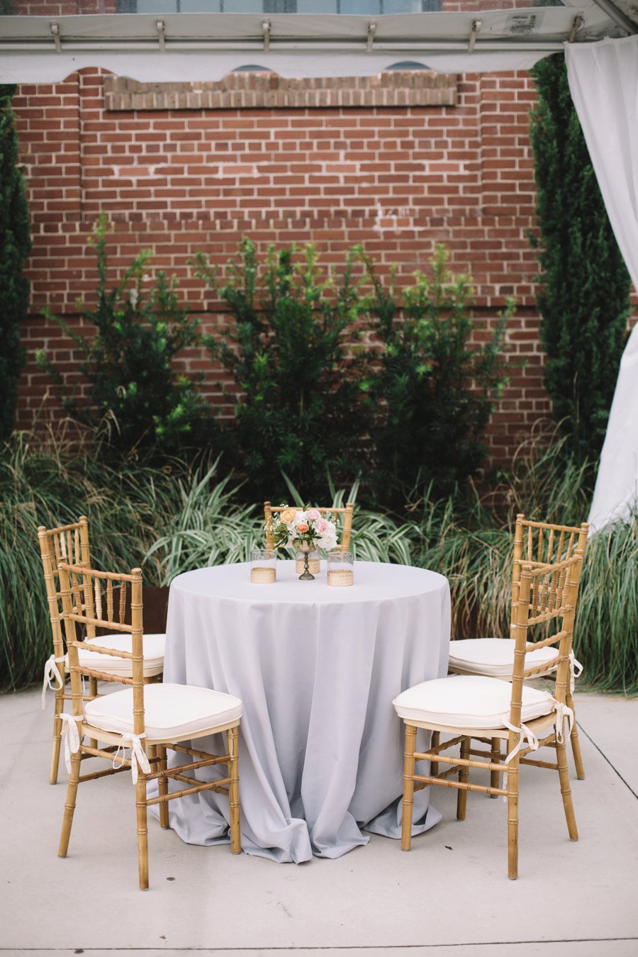 An Elegant Industrial Yellow, Grey, & Blue Charleston Wedding via TheELD.com