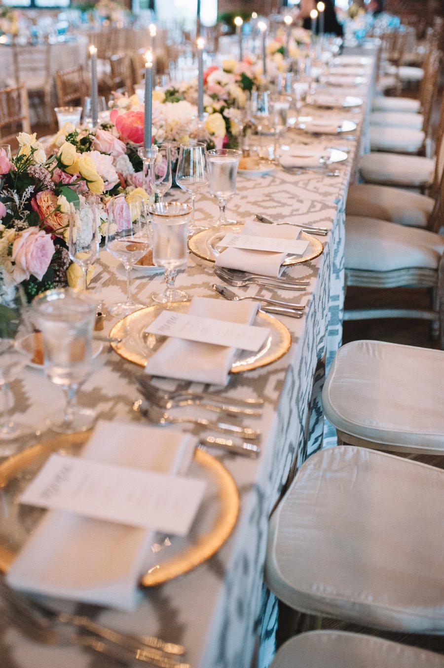 An Elegant Industrial Yellow, Grey, & Blue Charleston Wedding via TheELD.com