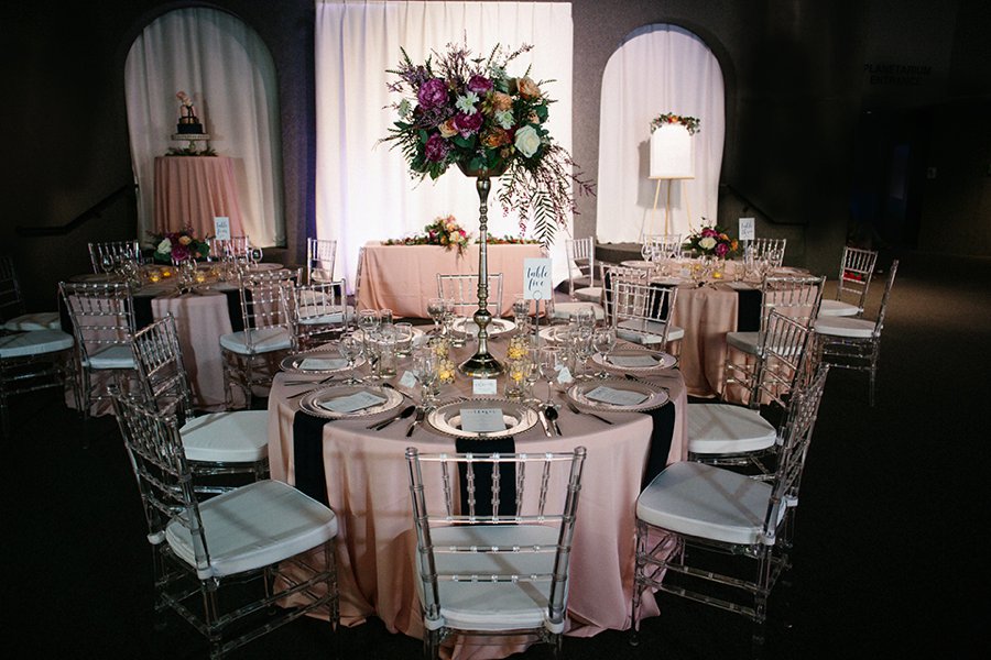 Pink Modern Elegant Wedding Ideas via TheELD.com