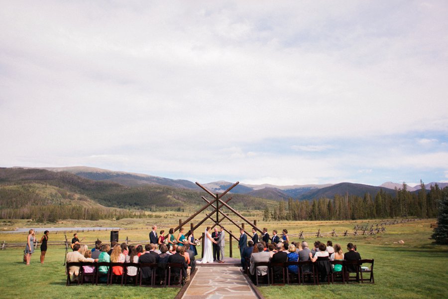 A Burgundy & Blush Elegant Rustic Colorado Wedding via TheELD.com