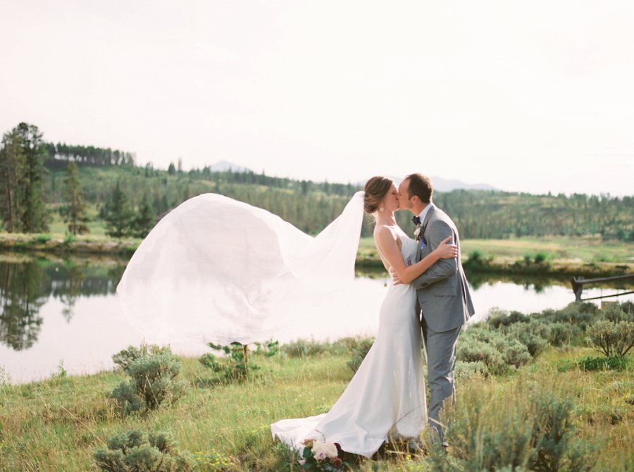 A Burgundy & Blush Elegant Rustic Colorado Wedding via TheELD.com