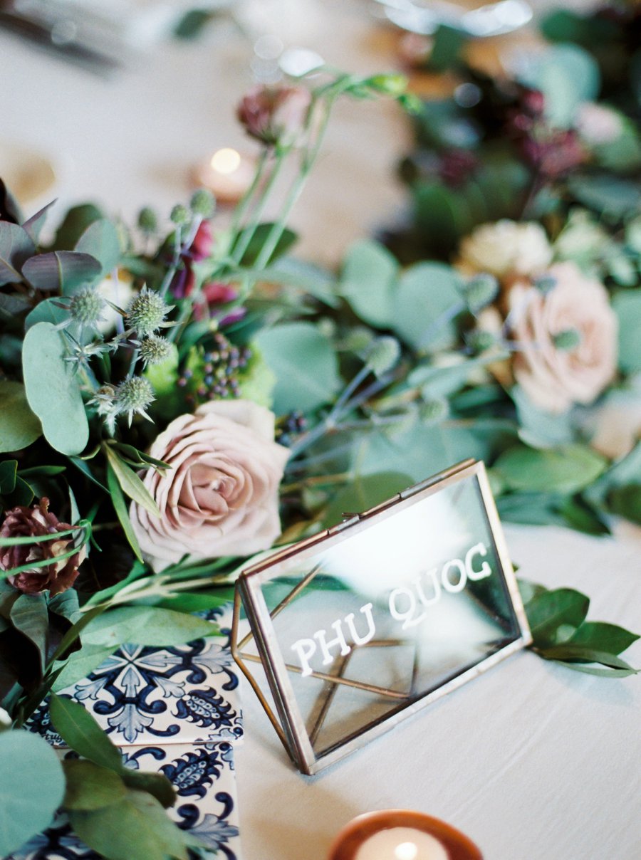 A Burgundy & Blush Elegant Rustic Colorado Wedding via TheELD.com