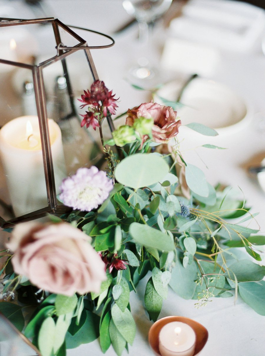 A Burgundy & Blush Elegant Rustic Colorado Wedding via TheELD.com