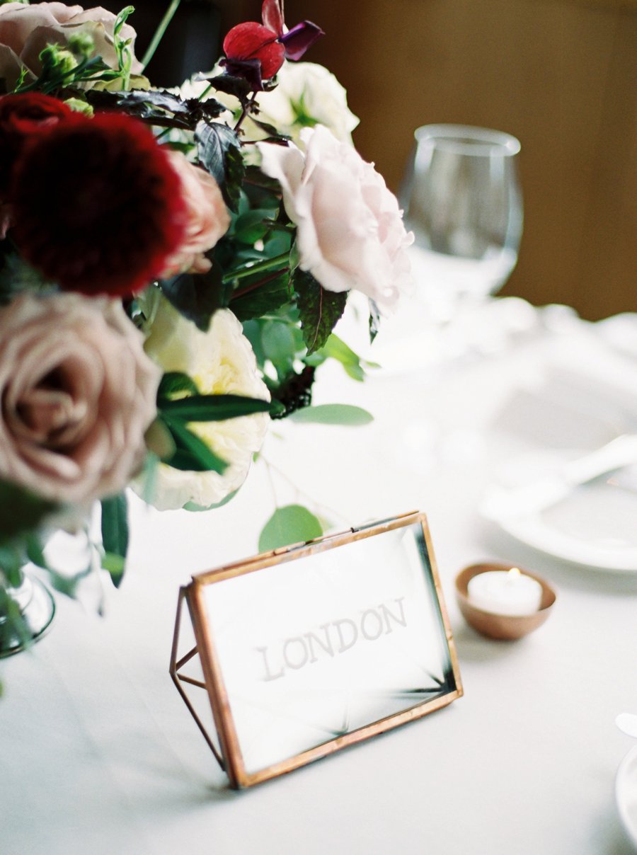 A Burgundy & Blush Elegant Rustic Colorado Wedding via TheELD.com