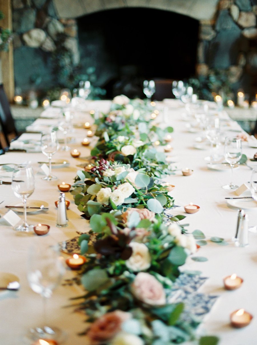 A Burgundy & Blush Elegant Rustic Colorado Wedding via TheELD.com