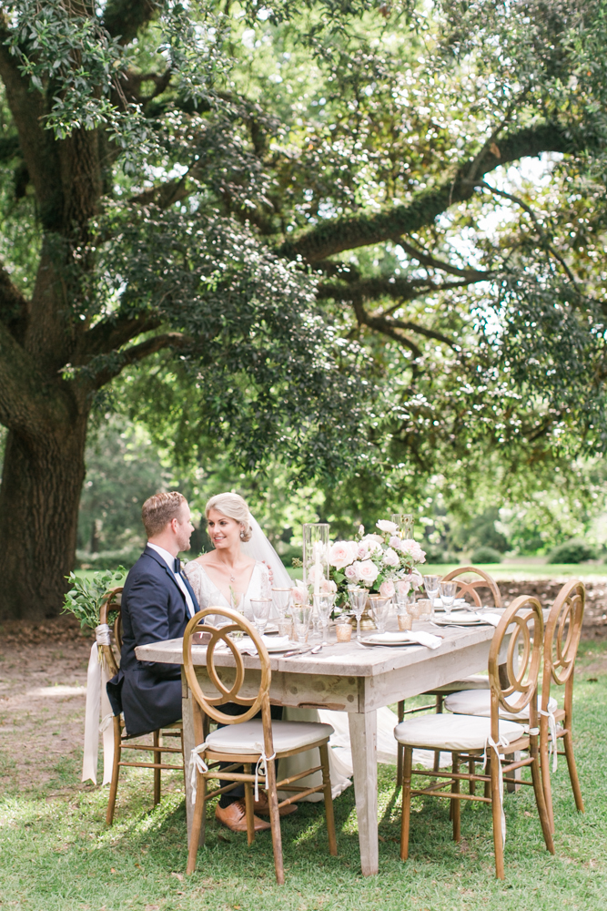 Fresh Blush & Lavender Southern Wedding Ideas via TheELD.com