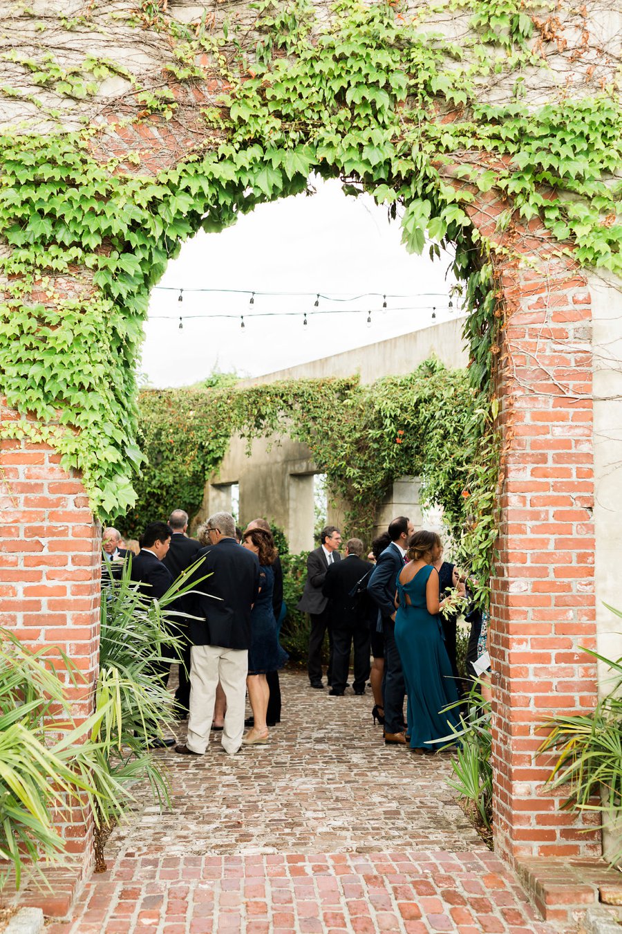 An Elegant Green & White Industrial Georgia Wedding via TheELD.com