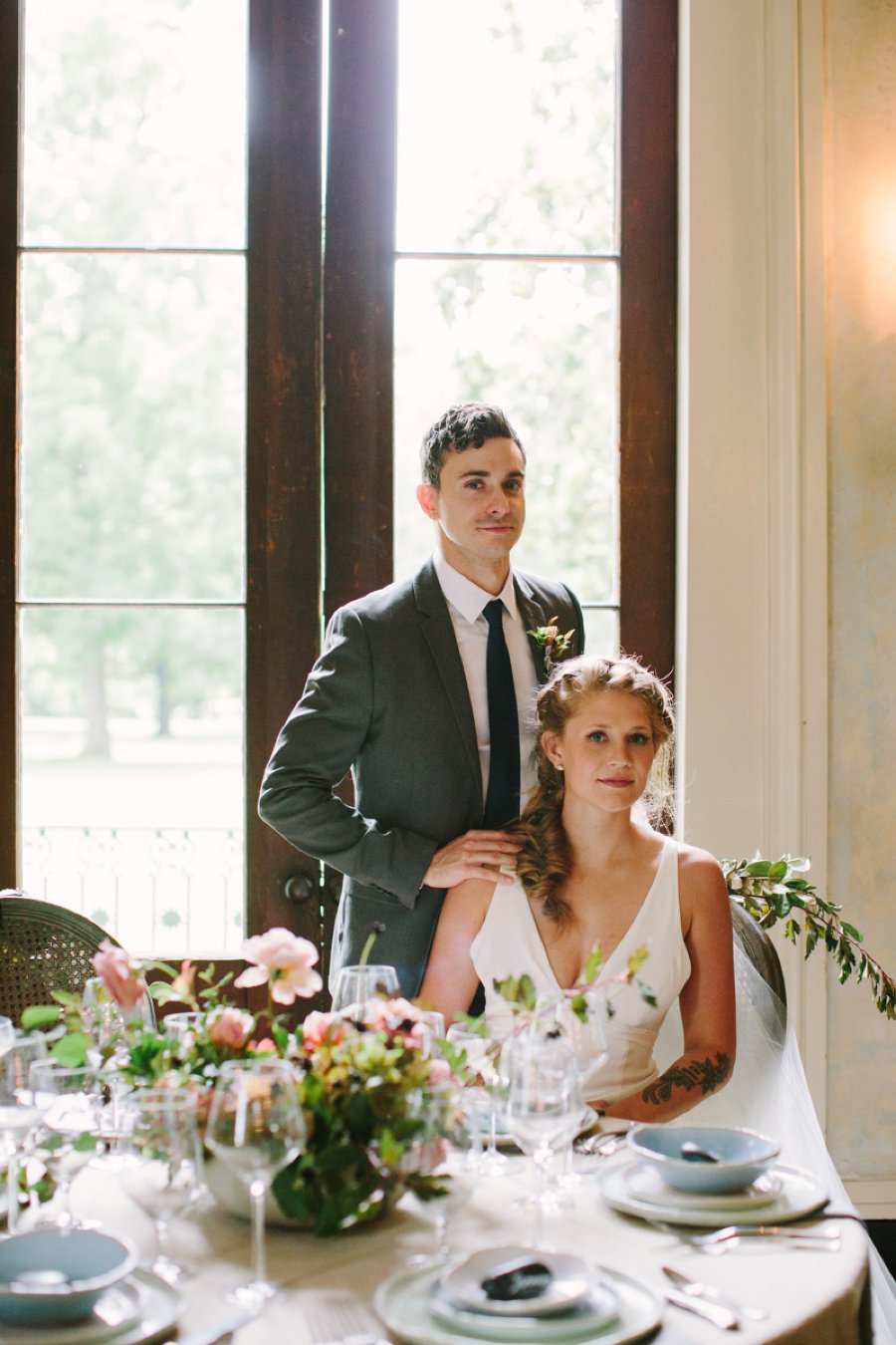 Elegant & Organic Tennessee Wedding Ideas via TheELD.com