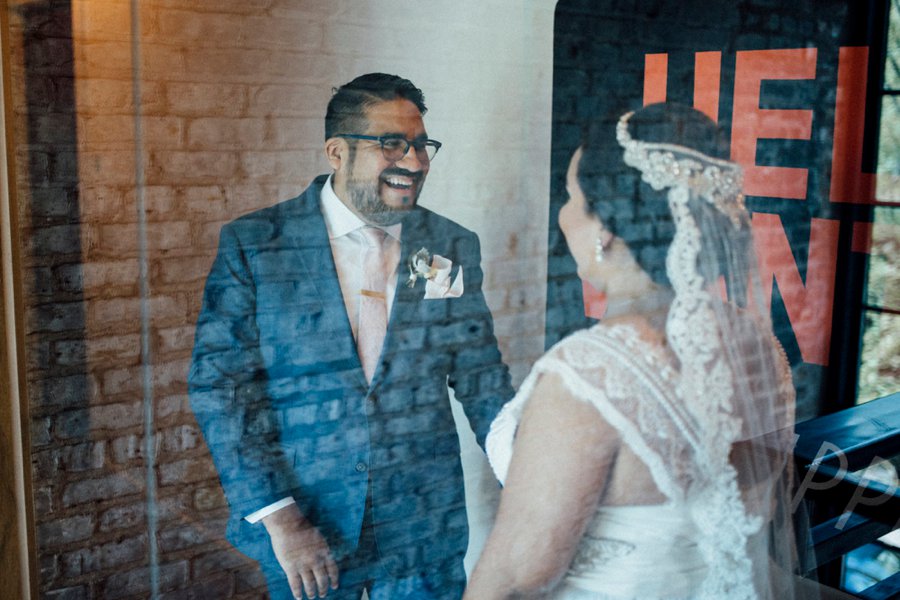 Colorful & Eclectic Surprise Chicago Brunch Wedding via TheELD.com