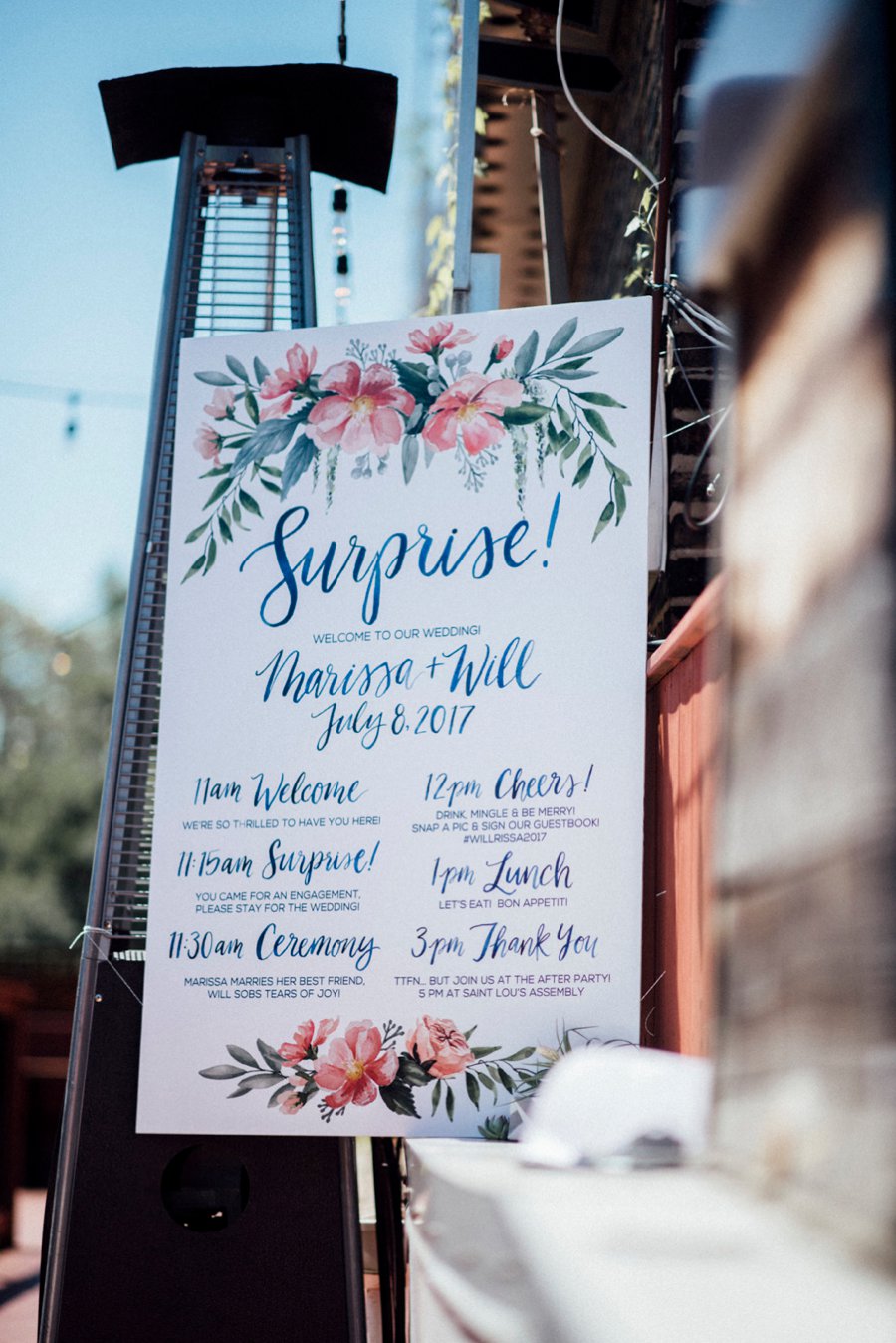 Colorful & Eclectic Surprise Chicago Brunch Wedding via TheELD.com