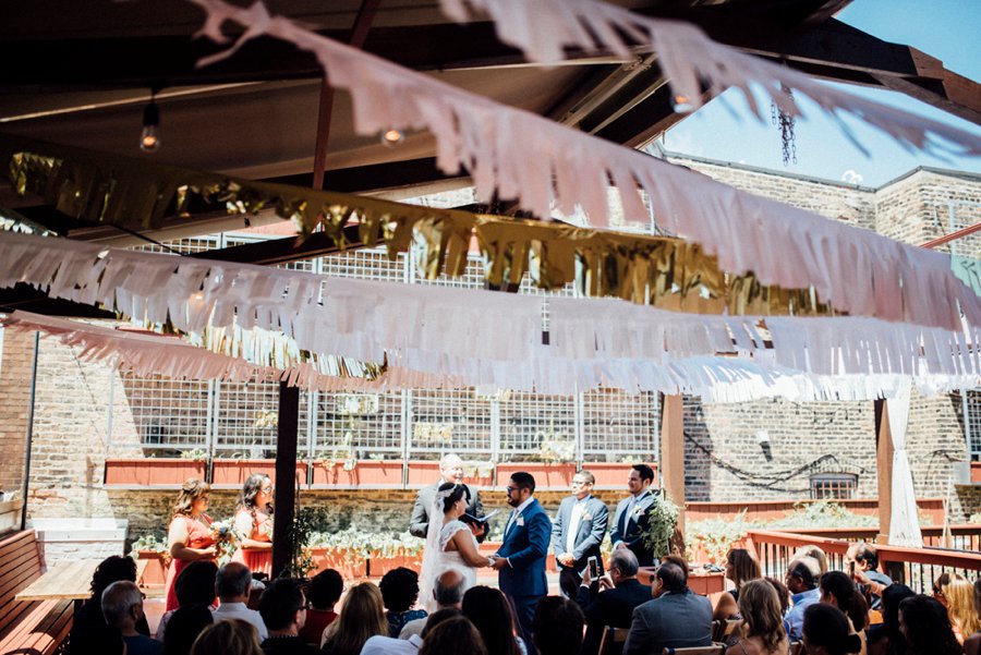 Colorful & Eclectic Surprise Chicago Brunch Wedding via TheELD.com