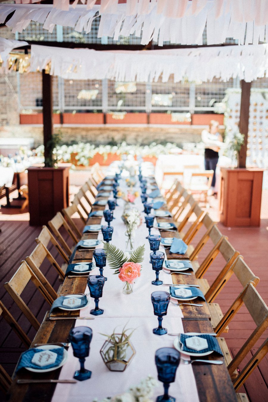 Colorful & Eclectic Surprise Chicago Brunch Wedding via TheELD.com