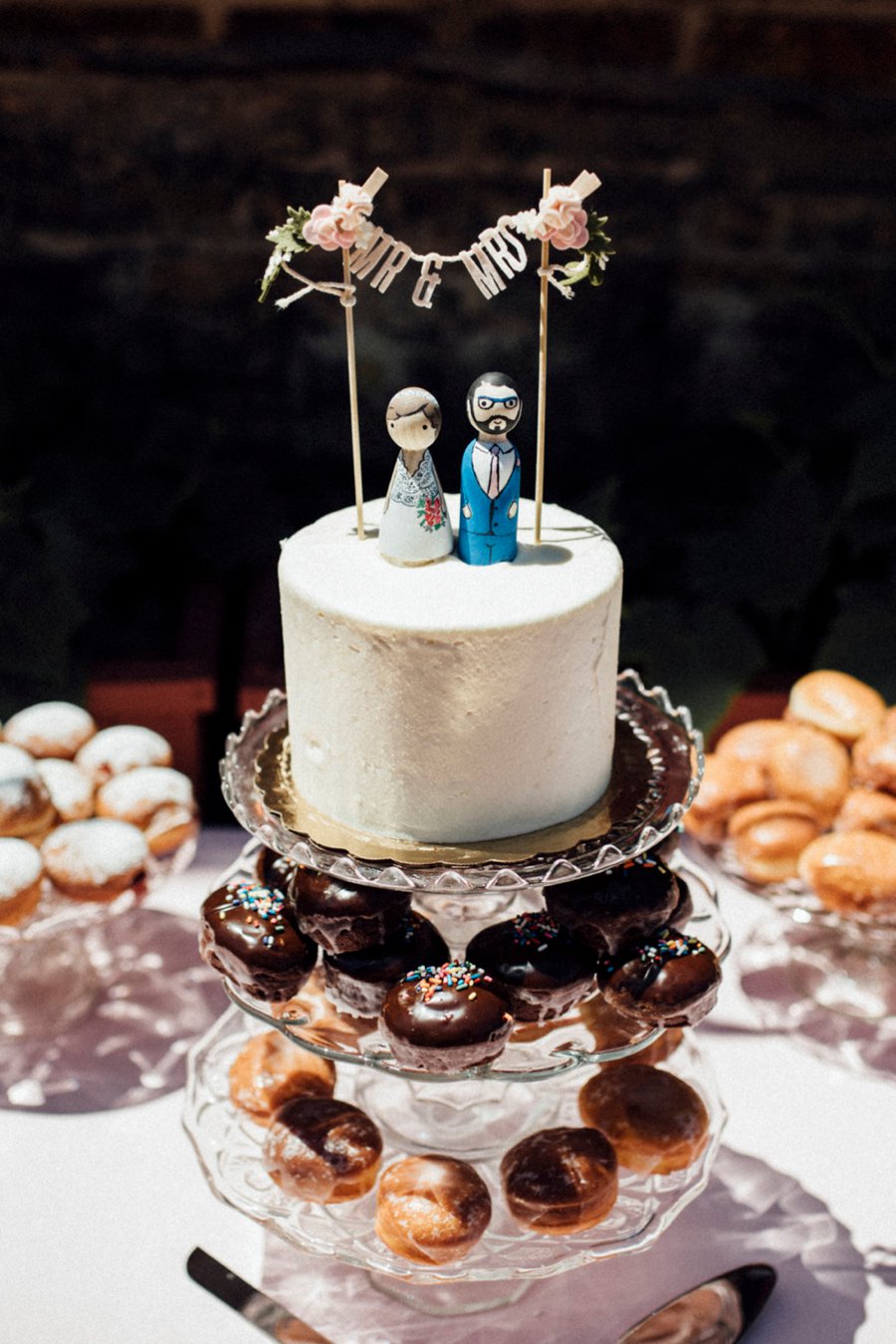 Colorful & Eclectic Surprise Chicago Brunch Wedding via TheELD.com