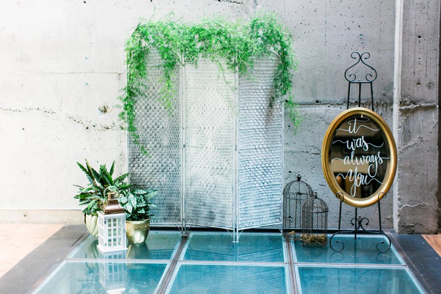 Green & White Modern Ethereal Wedding Ideas via TheELD.com
