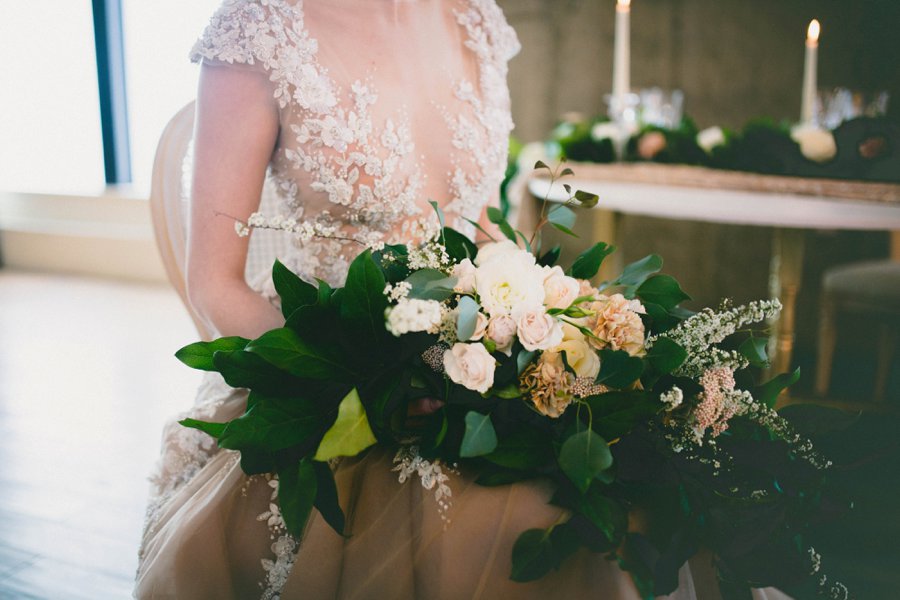 Green & White Modern Ethereal Wedding Ideas via TheELD.com