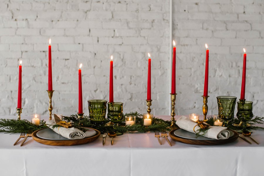 12 Days of Christmas Tabletops: 11 Pipers Piping via TheELD.com