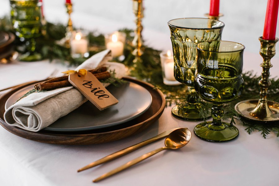 12 Days of Christmas Tabletops: 11 Pipers Piping via TheELD.com