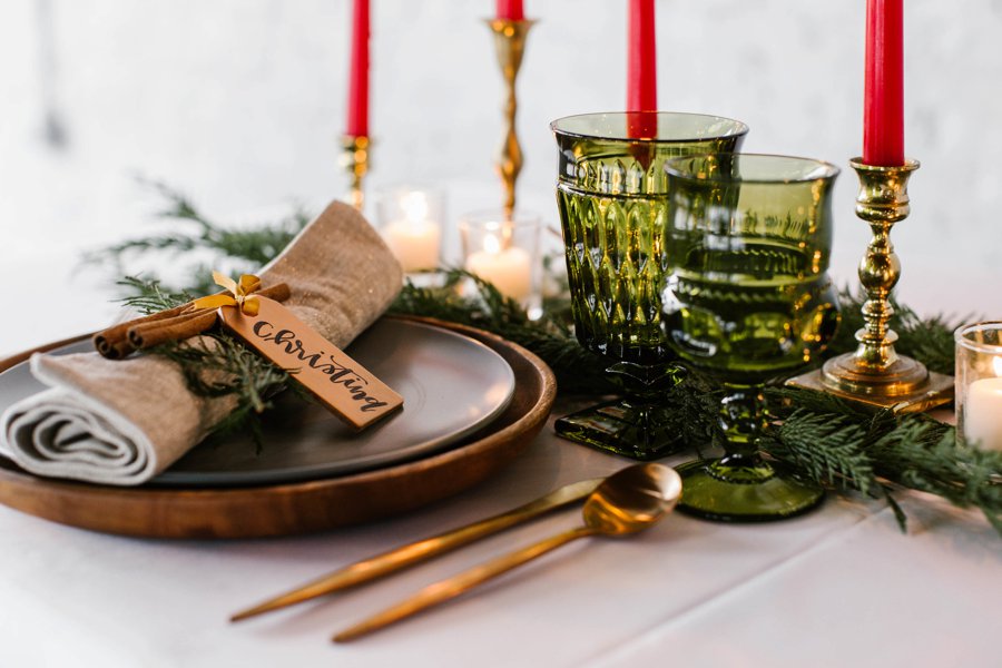 12 Days of Christmas Tabletops: 11 Pipers Piping via TheELD.com