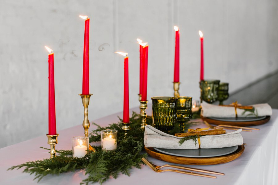 12 Days of Christmas Tabletops: 11 Pipers Piping via TheELD.com