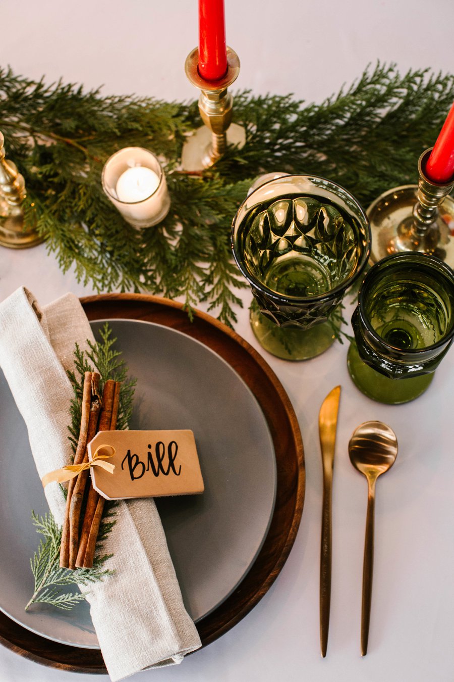 12 Days of Christmas Tabletops: 11 Pipers Piping via TheELD.com