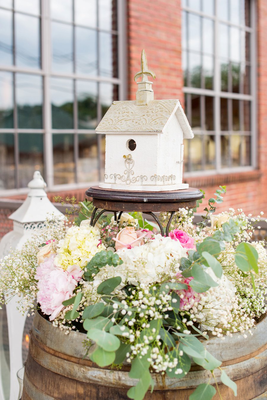 Teal & Peach Rustic Bee Inspired North Carolina Wedding via TheELD.com