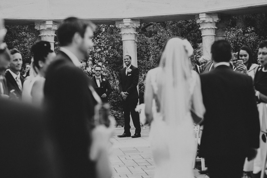A Modern Elegant Blush & Gray Delaware Wedding via TheELD.com