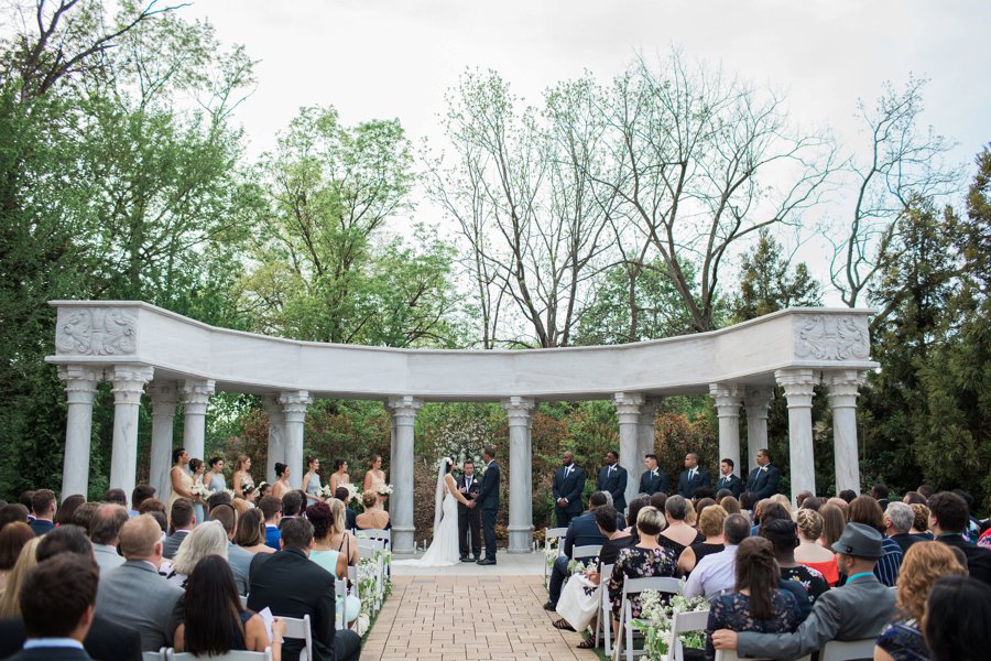 A Modern Elegant Blush & Gray Delaware Wedding via TheELD.com