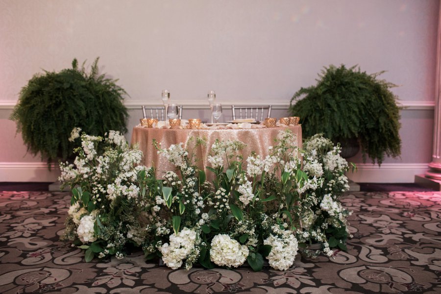 A Modern Elegant Blush & Gray Delaware Wedding via TheELD.com