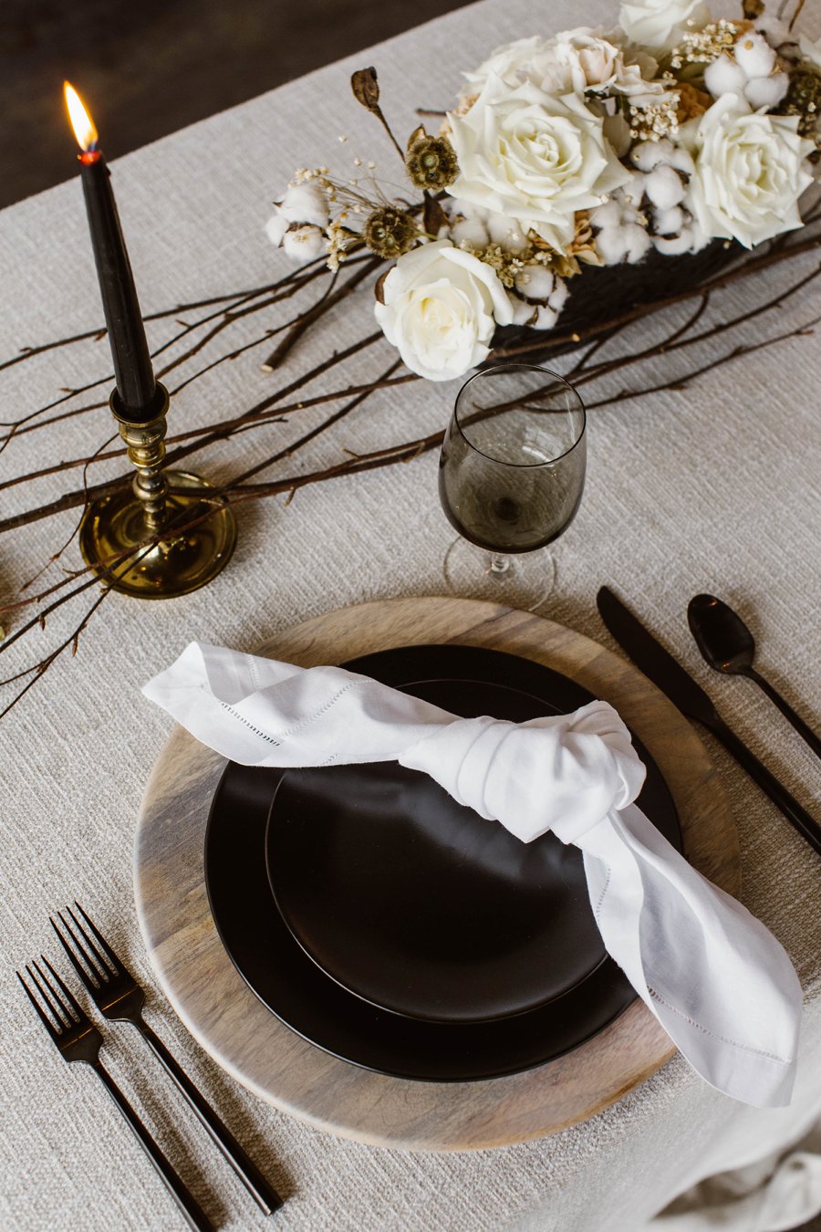 12 Days of Christmas Tabletops: 8 Maids a Milking via TheELD.com