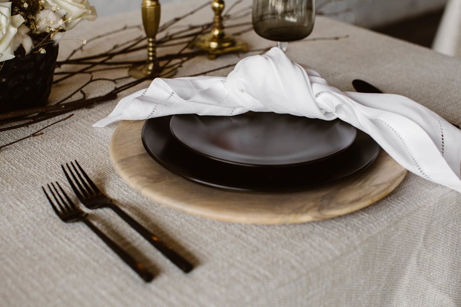 12 Days of Christmas Tabletops: 8 Maids a Milking via TheELD.com