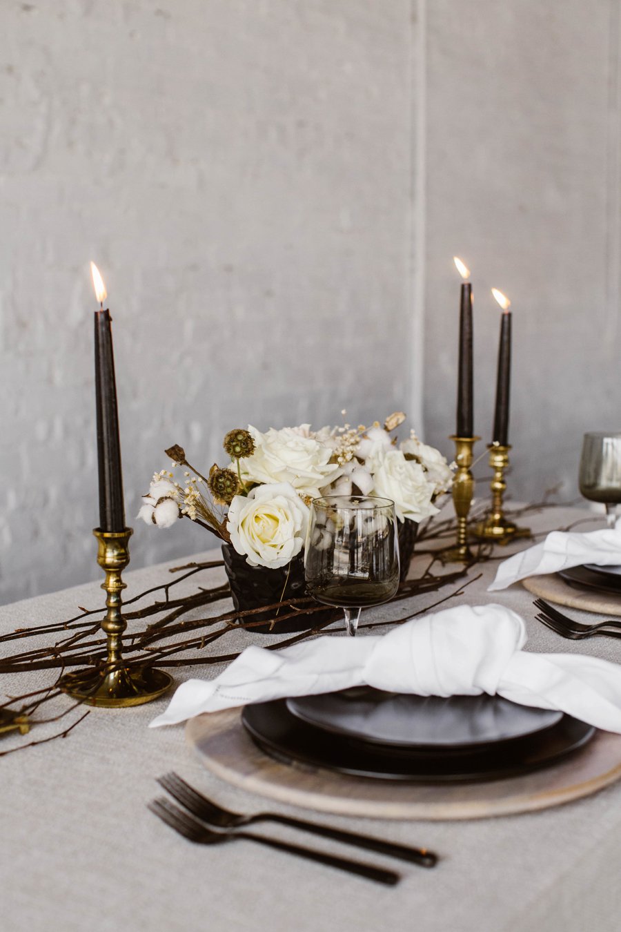 12 Days of Christmas Tabletops: 8 Maids a Milking via TheELD.com