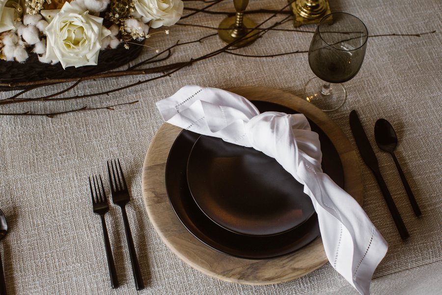 12 Days of Christmas Tabletops: 8 Maids a Milking via TheELD.com