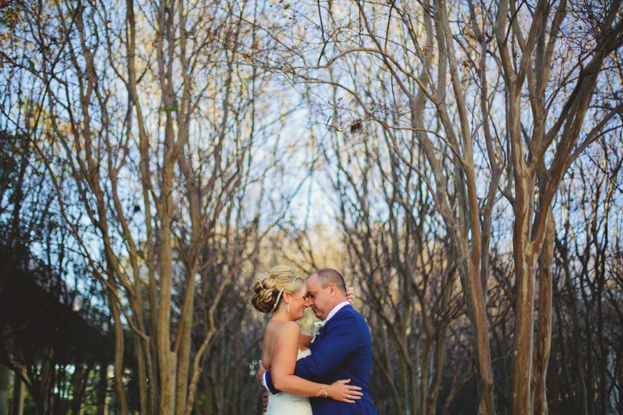 A Modern Romantic Blue & Copper Wedding via TheELD.com