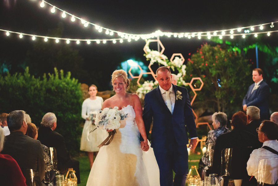 A Modern Romantic Blue & Copper Wedding via TheELD.com