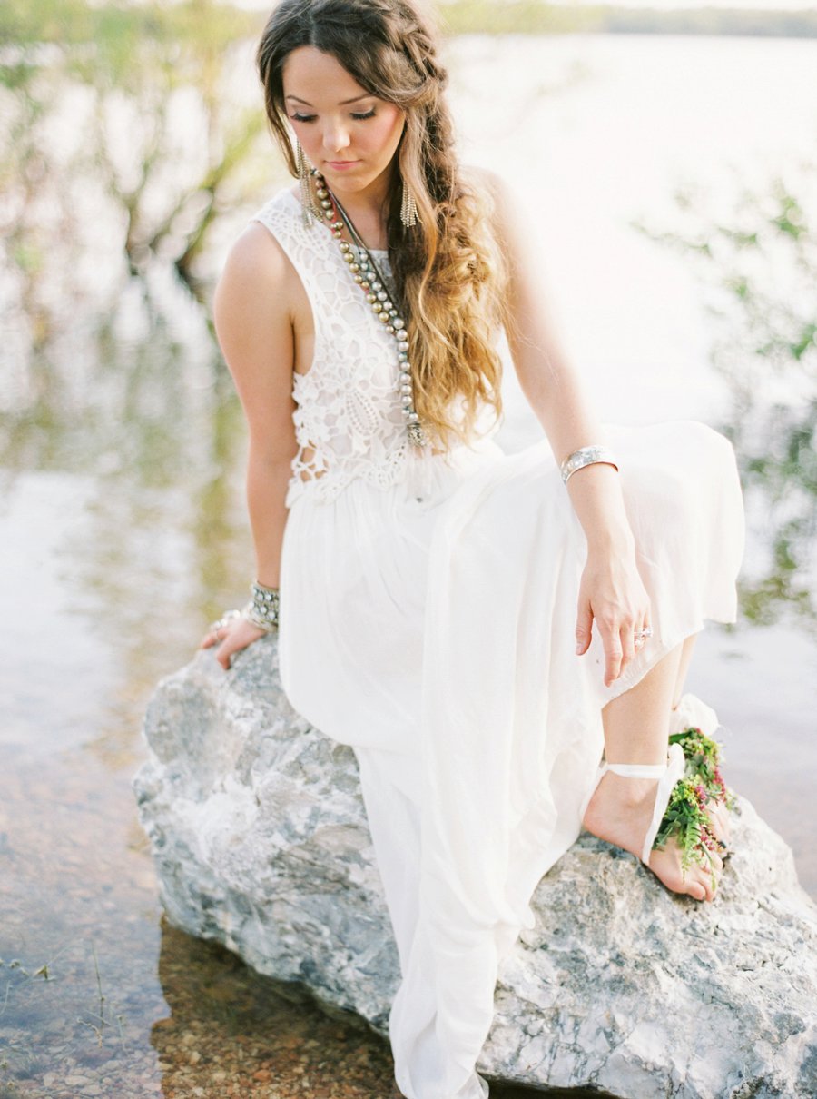 Boho Burgundy Intimate Wedding Ideas via TheELD.com