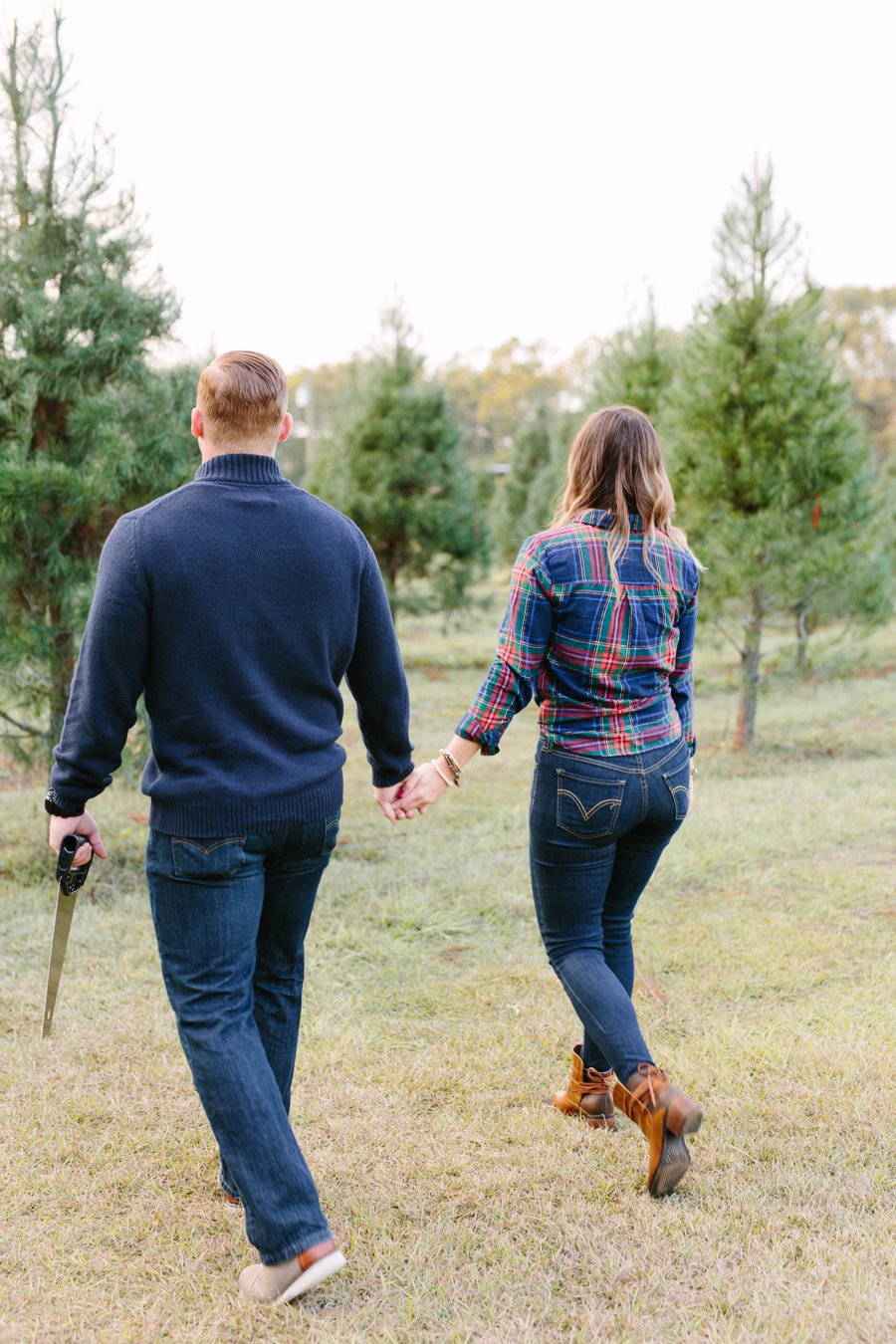 Christmas Tree Farm Surprise Proposal via TheELD.com