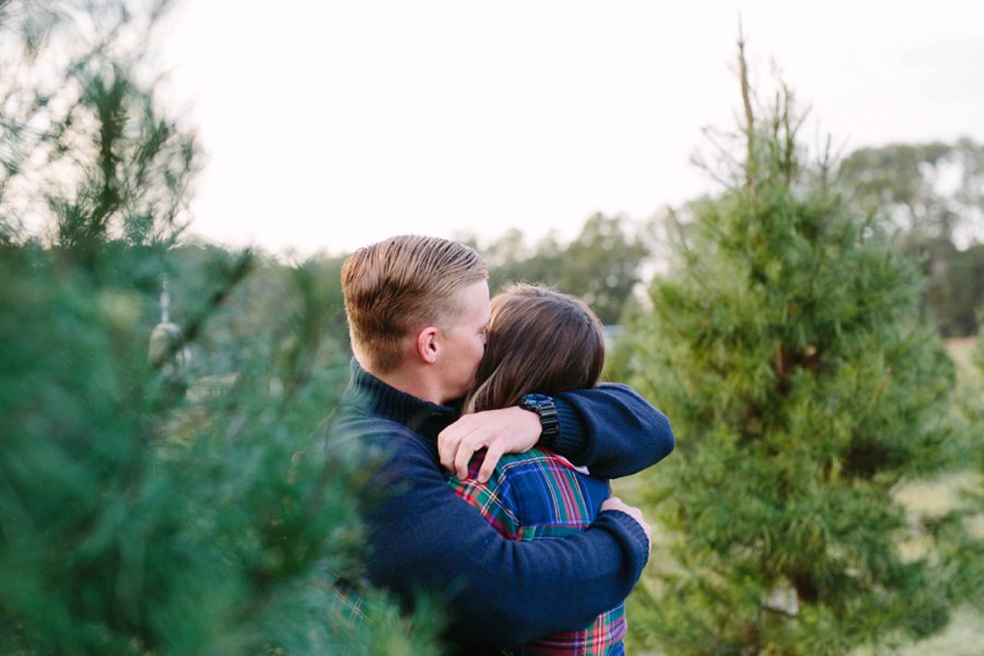 Christmas Tree Farm Surprise Proposal via TheELD.com