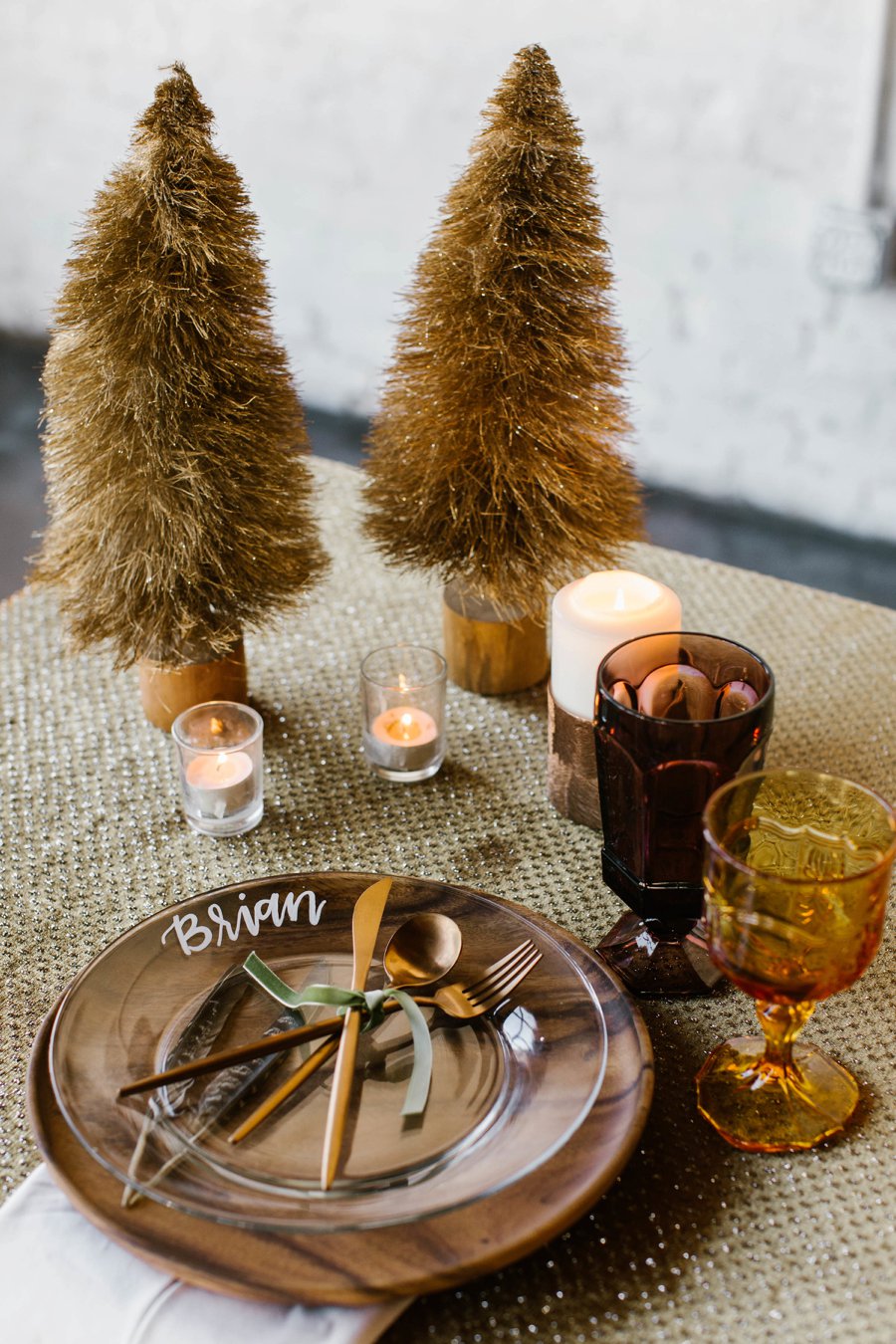 12 Days of Christmas Tabletops: 4 Calling Birds via TheELD.com