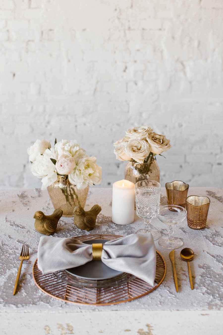 12 Days of Christmas Tabletops: 2 Turtle Doves via TheELD.com